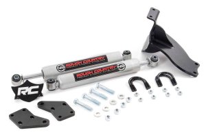 Ram 3500 Steering Stabilizer - Rough Country - N3 Dual | 2.5-8 Inch Lift - '13-'23